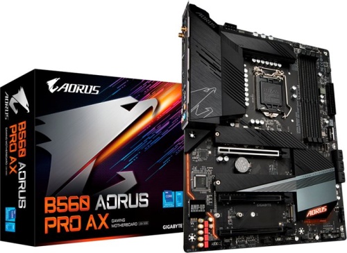 Мат. плата Socket1200 GIGABYTE B560 AORUS PRO AX фото 4