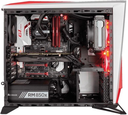 Корпус Miditower Corsair Carbide Series SPEC-ALPHA (CC-9011083-WW) white/red фото 13