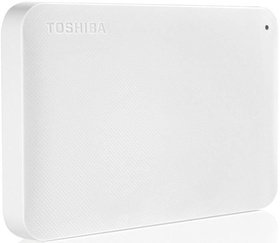 Внешний жесткий диск 2.5 Toshiba 1Tb Canvio Ready HDTP210EW3AA белый