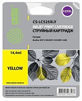 Картридж струйный совместимый Cactus CS-LC225XLY желтый