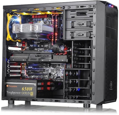 Корпус Miditower Thermaltake Versa H25 черный CA-1C2-00M1NN-00 фото 9