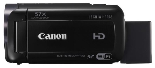 Цифровая видеокамера Flash Canon Legria HF R78 черный 1237C002 фото 6