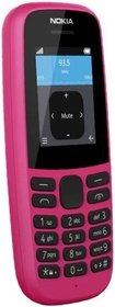 Сотовый телефон GSM Nokia 105 DS TA-1174 Pink (16KIGP01A01)