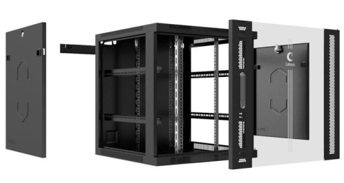 Шкаф телекоммуникационный Cabeus SH-05F-12U60/35-BK фото 4 Шкаф телекоммуникационный Cabeus SH-05F-12U60/35-BK фото 4