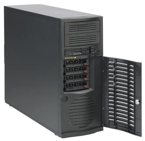 Серверная платформа Supermicro SuperChassis Mid-tower 733TQ-500B CSE-733TQ-500B Серверная платформа Supermicro SuperChassis Mid-tower 733TQ-500B CSE-733TQ-500B