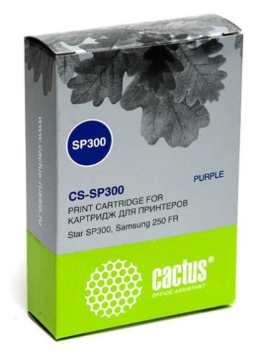Картридж матричный Cactus CS-SP300 фиолетовый Картридж матричный Cactus CS-SP300 фиолетовый