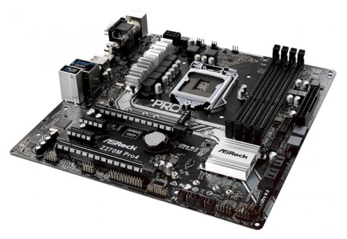 Мат. плата Socket1151 ASRock Z270M PRO4 фото 3