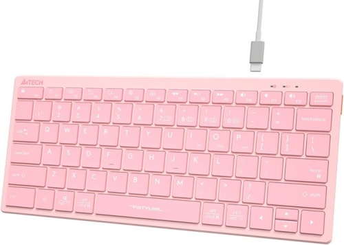 Клавиатура A4Tech Fstyler FBX51C розовый (FBX51C PINK) фото 4