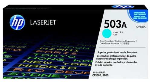 Оригинальный лазерный картридж Hewlett Packard Q7581A Оригинальный лазерный картридж Hewlett Packard Q7581A