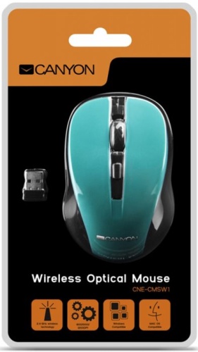 Беспроводная мышь CANYON CNE-CMSW1GR фото 3 Беспроводная мышь CANYON CNE-CMSW1GR фото 3