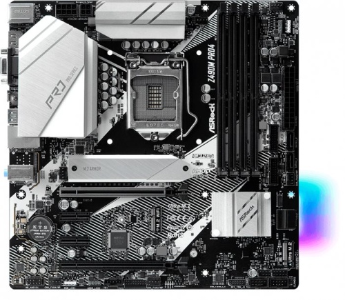 Мат. плата Socket1200 ASRock Z490M PRO4