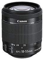 Объектив Canon EF-S IS STM (8114B005) 18-55мм f/3.5-5.6 черный