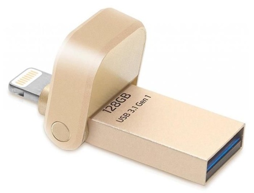 Накопитель USB flash A-DATA 128GB A-DATA i-Memory AI920 AAI920-128G-CGD фото 2