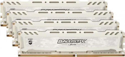 Модуль памяти DDR4 Crucial 32Гб KIT4x8Гб Ballistix Sport LT BLS4C8G4D240FSCK Модуль памяти DDR4 Crucial 32Гб KIT4x8Гб Ballistix Sport LT BLS4C8G4D240FSCK