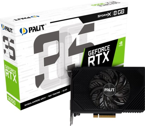 Видеокарта PCI-E Palit PA-RTX3050 STORMX NE63050018P1-1070F фото 7