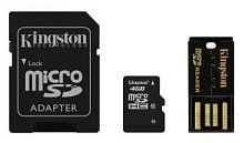 Карта памяти Micro SDHC Kingston 4ГБ MBLY10G2/4GB