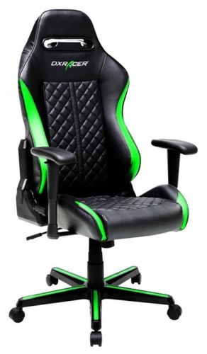 Игровое кресло DXRacer OH/DH73/NE Drifting чёрно-зелёное фото 3 Игровое кресло DXRacer OH/DH73/NE Drifting чёрно-зелёное фото 3