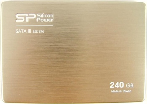 Накопитель SSD SATA 2.5 Silicon Power 240GB S70 SP240GBSS3S70S25 Накопитель SSD SATA 2.5 Silicon Power 240GB S70 SP240GBSS3S70S25