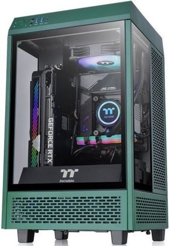 Корпус HTPC Thermaltake The Tower 100 Racing Green черный CA-1R3-00SCWN-00 фото 6