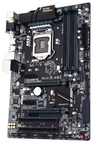 Мат. плата Socket1151 GIGABYTE GA-Z170-HD3 фото 2