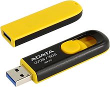 Накопитель USB flash A-DATA 16GB UV128 черный/желтый AUV128-16G-RBY