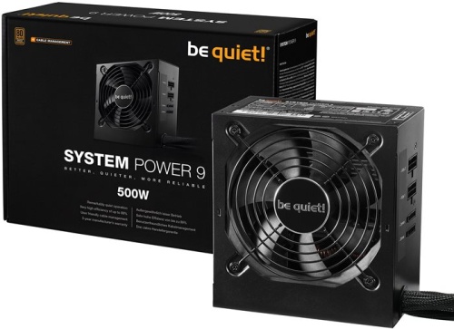 Блок питания be quiet! 500W System Power 9 500W CM (BN301) фото 3