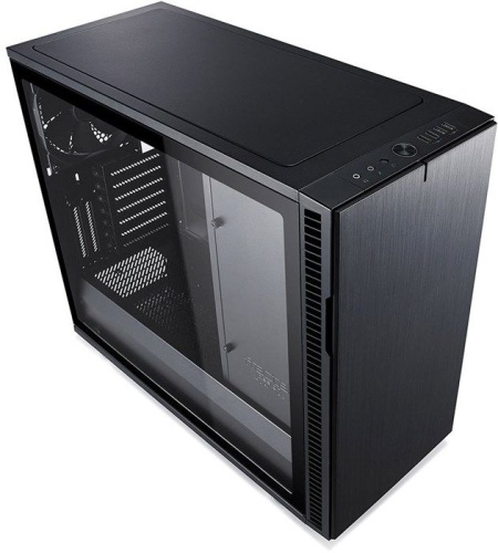 Корпус Miditower Fractal Design Define R6 Blackout Edition TG черный FD-CA-DEF-R6-BKO-TG фото 8