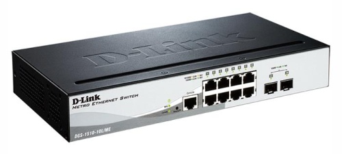 Коммутатор управляемый D-Link DGS-1510-10L/ME/A1A фото 2