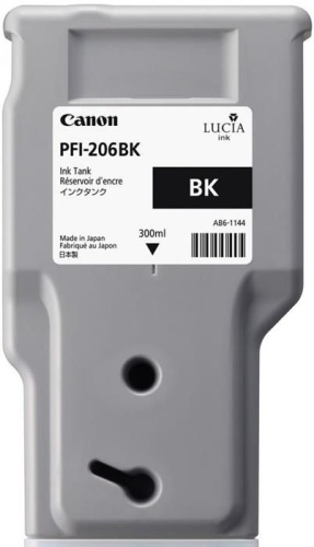 Оригинальный струйный картридж Canon PFI-206 BK 5303B001