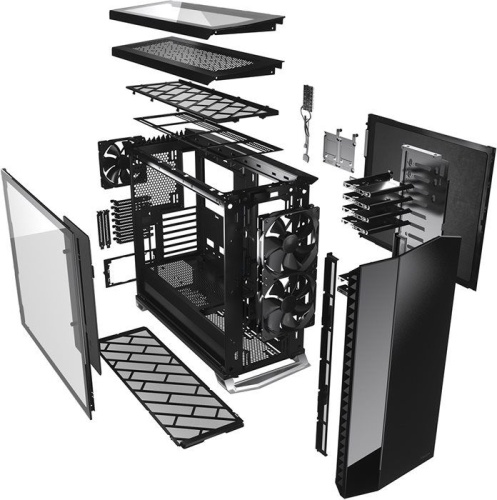 Корпус Bigtower Fractal Design Vector RS Blackout TG черный FD-C-VER1A-01 фото 6