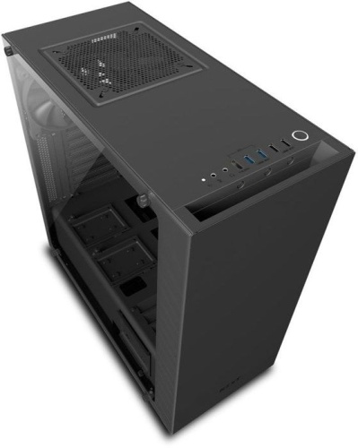 Корпус Miditower NZXT S340 ELITE черный CA-S340W-B3 фото 2