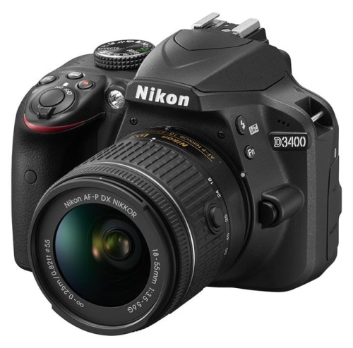 Цифровой фотоаппарат Nikon D3400 черный VBA490K002 фото 6