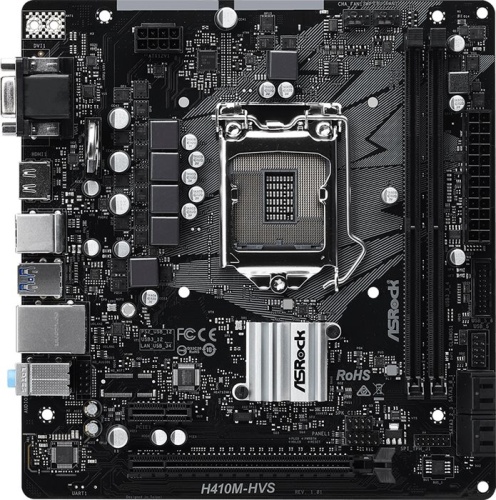 Мат. плата Socket1200 ASRock H410M-HVS