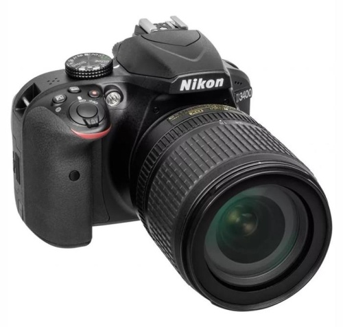 Цифровой фотоаппарат Nikon D3400 черный VBA490K003 фото 2