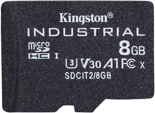 Карта памяти Micro SDHC Kingston 8Gb Industrial Temperature (SDCIT2/8GBSP) Карта памяти Micro SDHC Kingston 8Gb Industrial Temperature (SDCIT2/8GBSP)