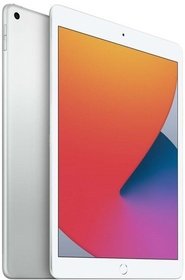  Apple iPad (2020) 128Gb Wi-Fi Silver (MYLE2RU/A)