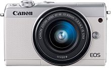 Цифровой фотоаппарат Canon EOS M100 белый 2210C012