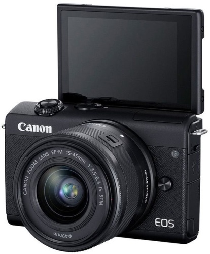 Цифровой фотоаппарат Canon EOS M200 черный 3699C010 фото 2