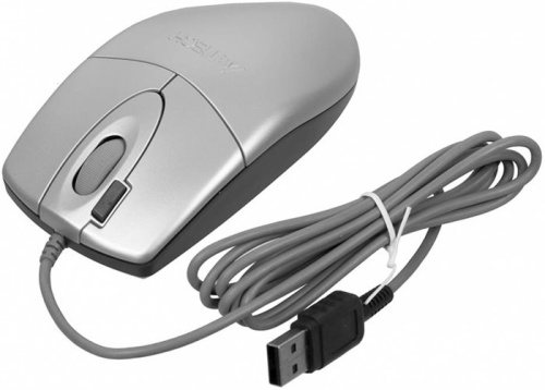 Мышь A4Tech OP-620D серебристый OP-620D SILVER USB фото 5