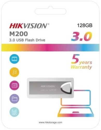 Накопитель USB flash HIKVISION 128Gb M200 HS-USB-M200/128G/U3 фото 3