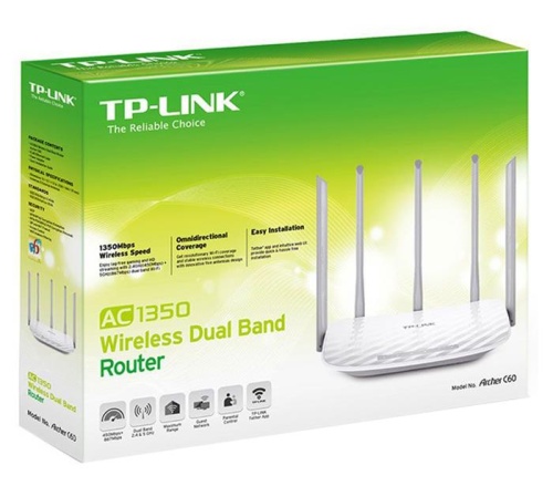 Маршрутизатор WiFI TP-Link Archer C60 фото 4