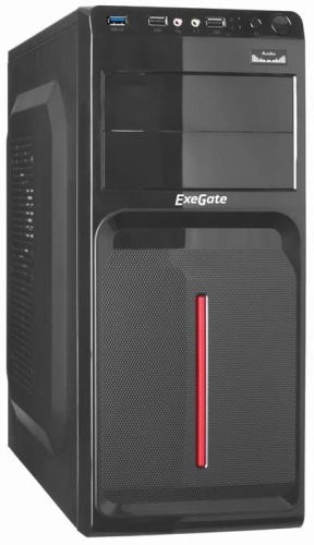 Корпус Miditower EXEGATE AB-221U Black EX263998RUS