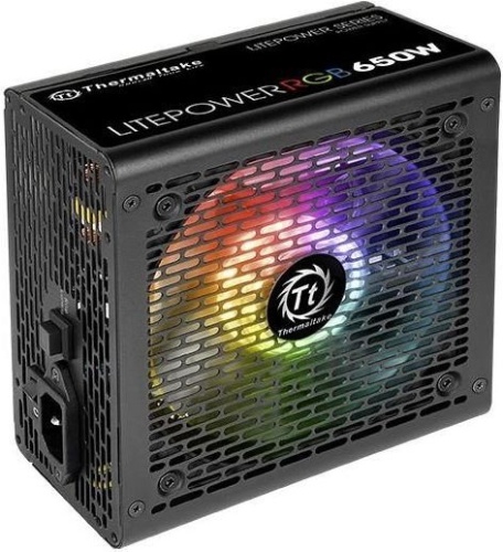 Блок питания Thermaltake 650W Litepower RGB 650 PS-LTP-0650NHSANE-1 фото 2