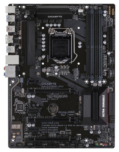 Мат. плата Socket1151 GIGABYTE GA-Z270XP-SLI фото 2