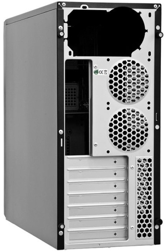 Корпус Miditower Chieftec MESH CG-04B-OP черный фото 4