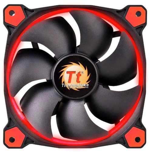 Вентилятор для корпуса Thermaltake Riing 14 LED Red + LNC CL-F039-PL14RE-A фото 2