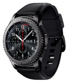 Смарт-часы Samsung Galaxy Gear S3 Frontier SM-R760 SM-R760NDAASER титан матовый