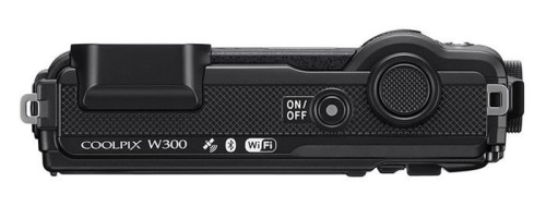 Цифровой фотоаппарат Nikon CoolPix W300 черный VQA070E1 фото 5