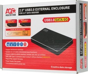   2.5 SATA HDD Agestar 3UB2AX1 (BLACK) 