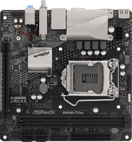 Мат. плата Socket1200 ASRock B460M-ITX/AC